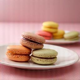 Colorful French Macarons